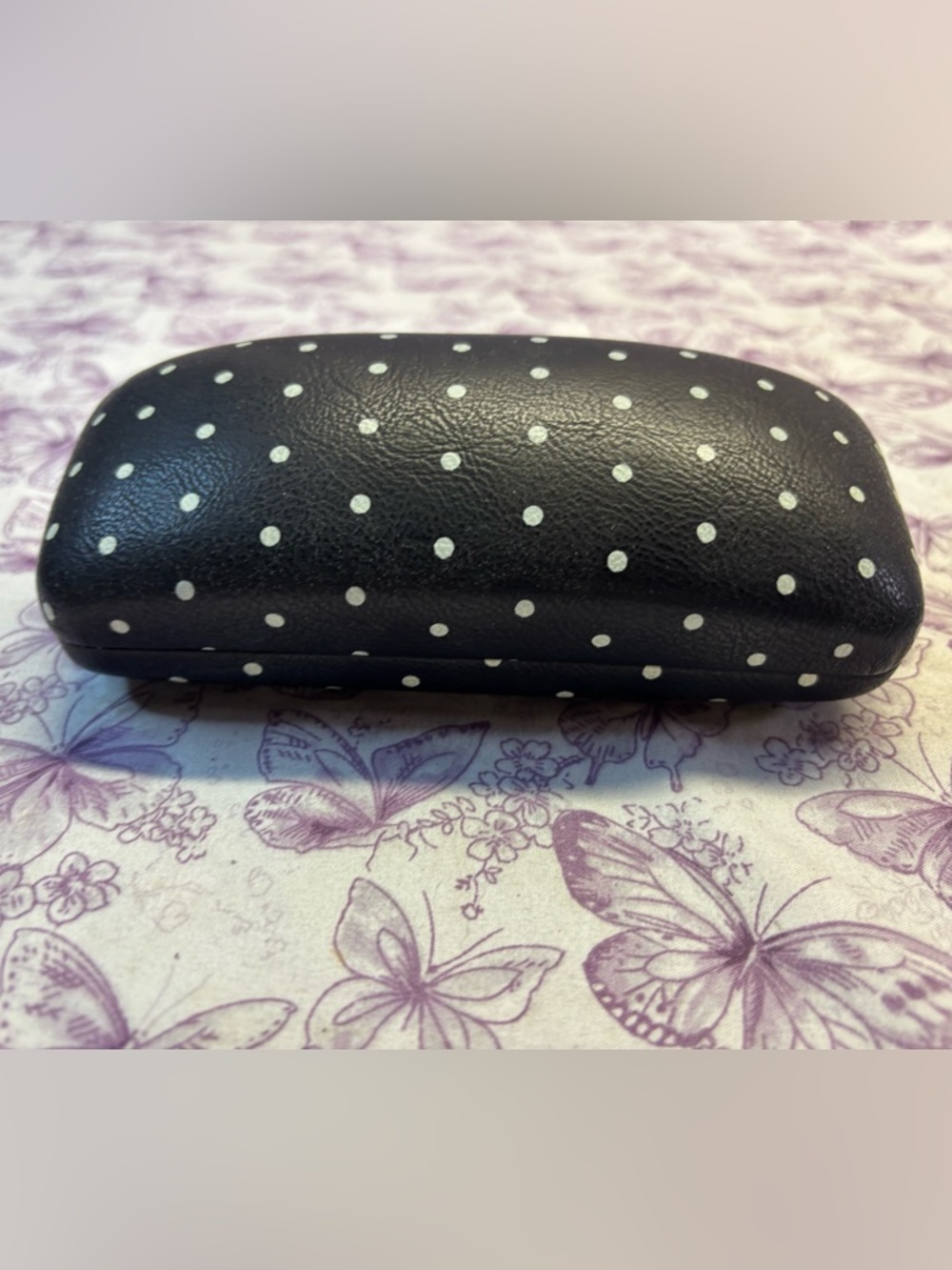 🌀Madewell Polka Dot Eyeglass Case